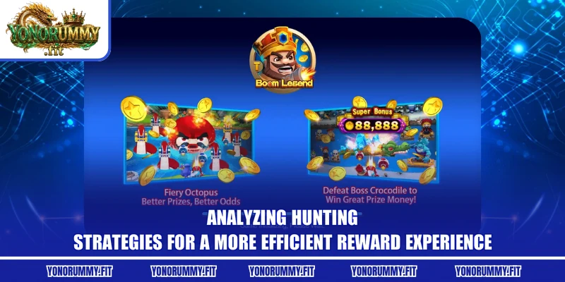 Analyzing hunting strategies for a more efficient reward experience