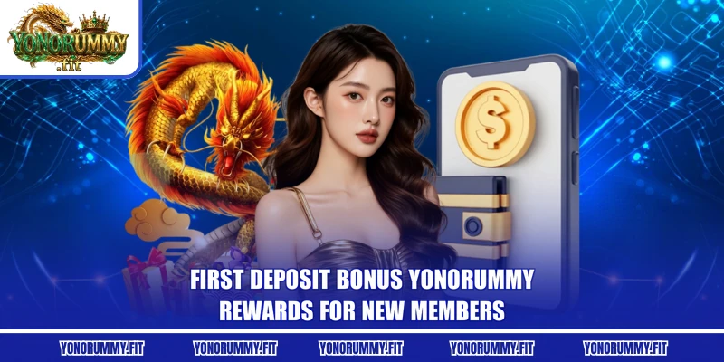 First Deposit Bonus Yonorummy - Rewards For New Members