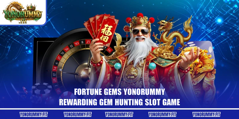 Fortune Gems Yonorummy - Rewarding Gem Hunting Slot Game