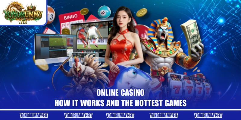 Online Casino - How It Works And The Hottest Games