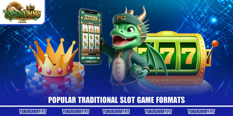 Popular traditional slot game formats