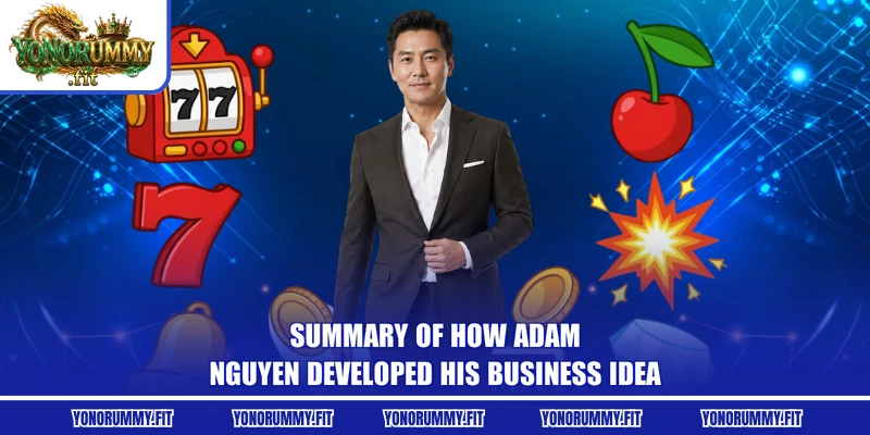 Summary of how Tony Andrew developed his business idea